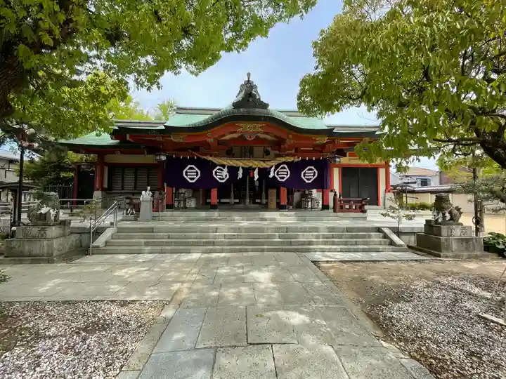 稲爪神社の本殿・本堂