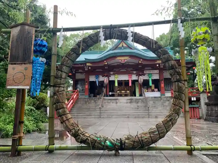 多摩川浅間神社のお祭り