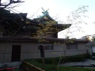 高津宮の本殿・本堂