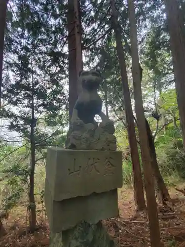 釜山神社の狛犬