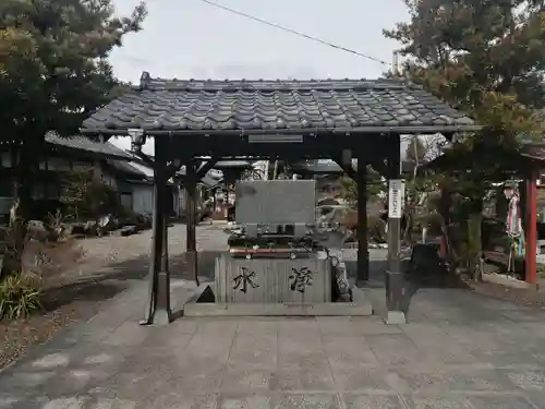 乙津寺　（鏡島弘法）の手水舎