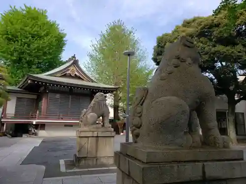 鎧神社の狛犬