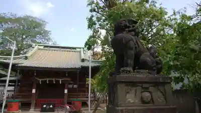 岩淵八雲神社の狛犬