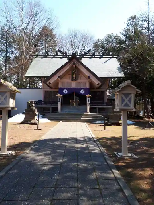 長沼神社の本殿・本堂