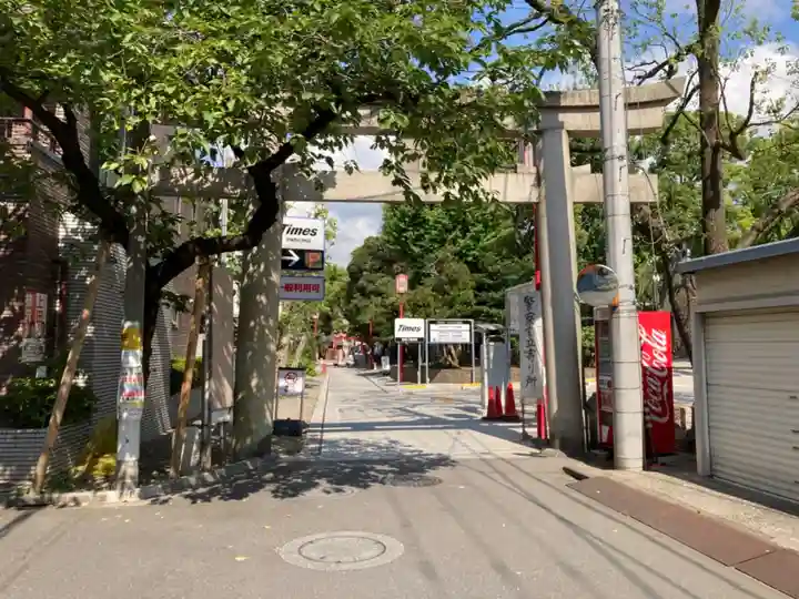 富岡八幡宮の鳥居