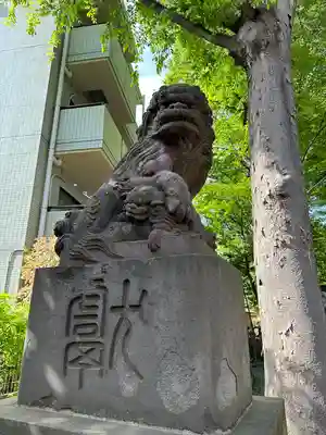 田無神社の狛犬