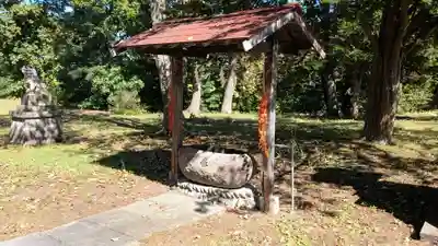 幕別神社の手水舎