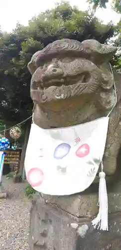 菊田神社の狛犬