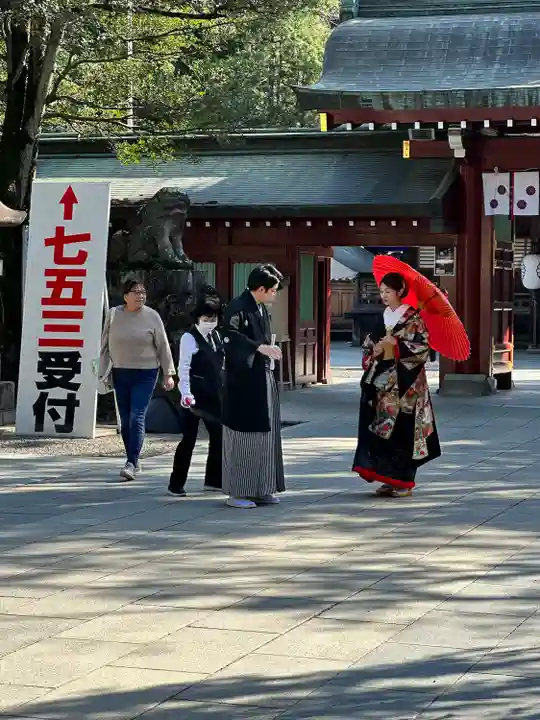 大國魂神社の結婚式