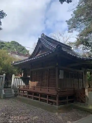 湖山神社の本殿・本堂