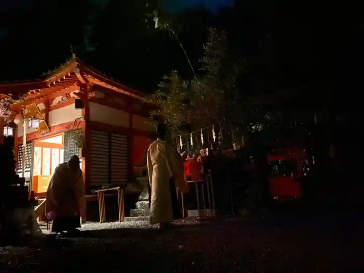 柏原八幡宮のお祭り
