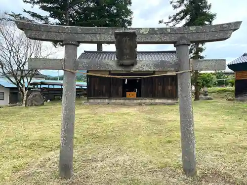 竹室神社の鳥居