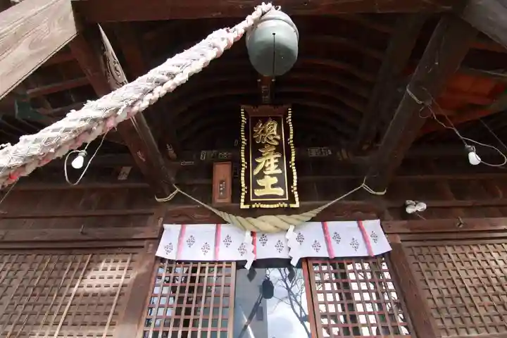 阿邪訶根神社の本殿・本堂