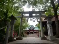 多摩川浅間神社の鳥居