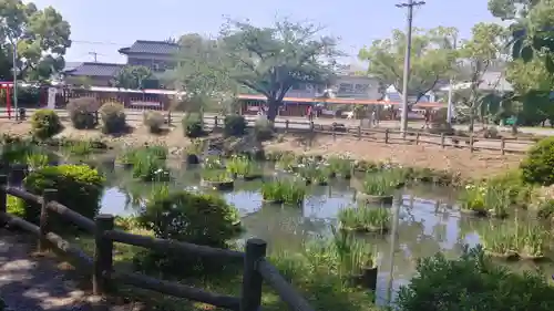 香椎宮の庭園