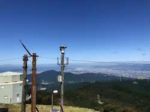 背振神社上宮の景色