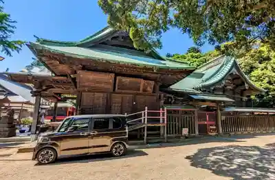 下総国三山　二宮神社の本殿・本堂