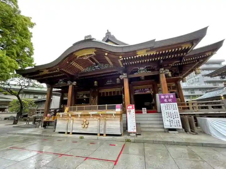 湯島天満宮の本殿・本堂