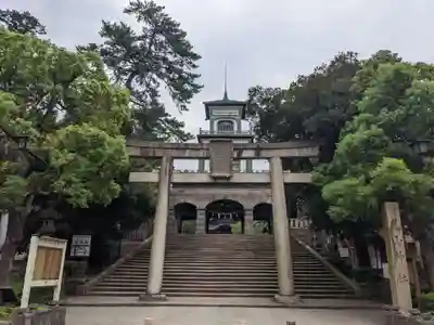尾山神社の鳥居
