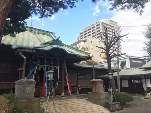 駒留八幡神社の本殿