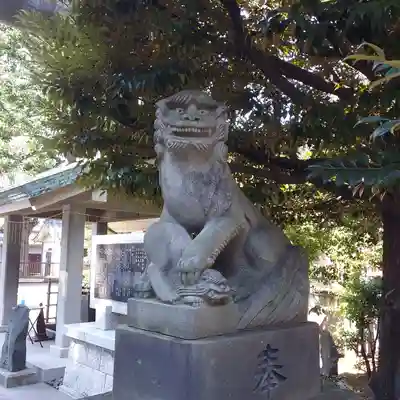 池袋氷川神社の狛犬