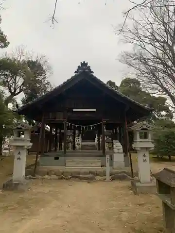 河俣下神社(一色川俣)の本殿・本堂