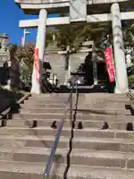 草津八幡宮の鳥居