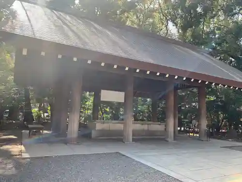 靖國神社の手水舎