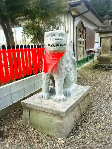 宮城野八幡神社の狛犬