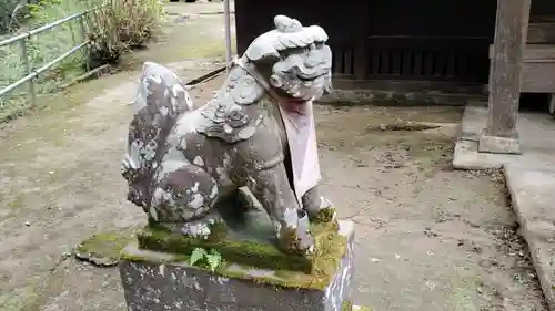 御嶽神社の狛犬