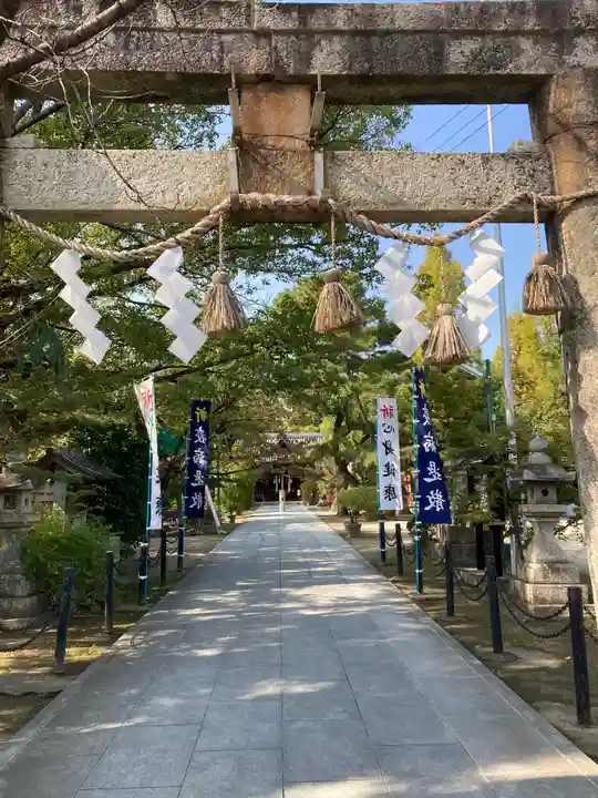 大津神社の鳥居