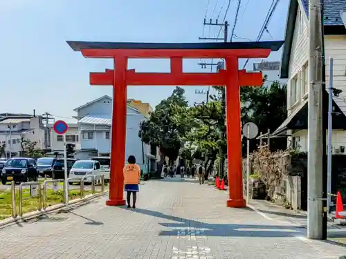 森戸大明神（森戸神社）の鳥居