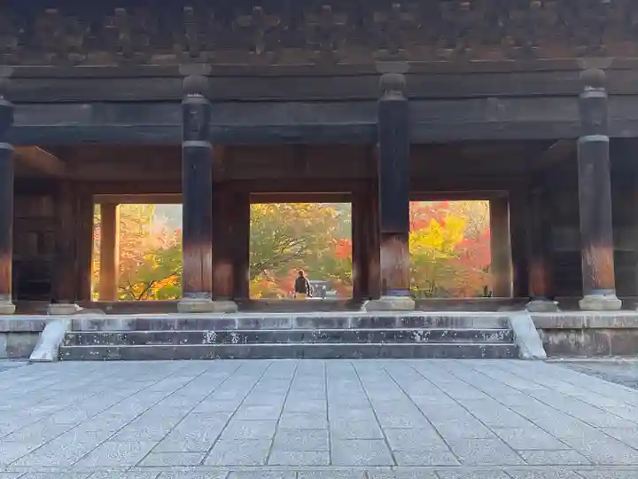 南禅寺の山門・神門