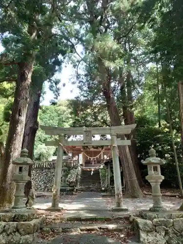 大神山八幡宮の鳥居