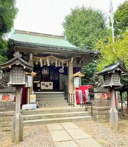 上目黒氷川神社の本殿・本堂