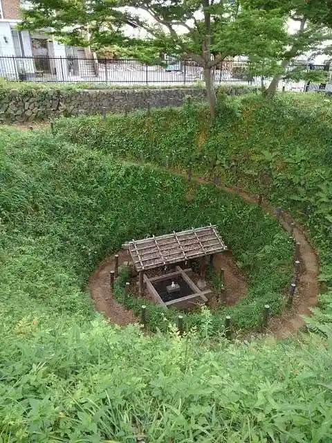 五ノ神社の庭園