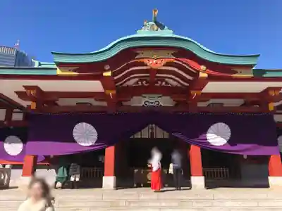 日枝神社の本殿・本堂