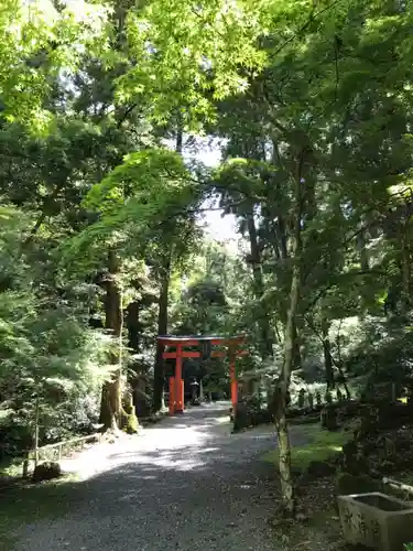 方廣寺の鳥居