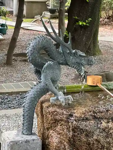 亀戸 香取神社の手水