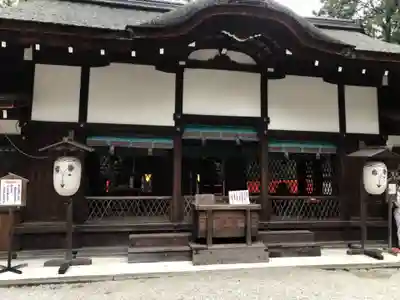 河合神社(鴨川合坐小社宅神社)の本殿・本堂