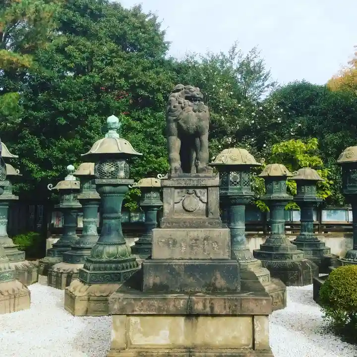 上野東照宮の狛犬