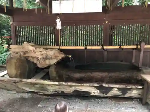 賀茂御祖神社（下鴨神社）の手水舎