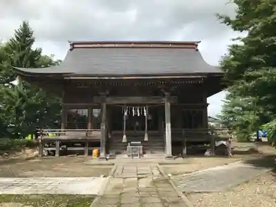 秋田諏訪宮の本殿・本堂