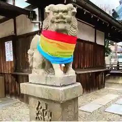 姫嶋神社の狛犬