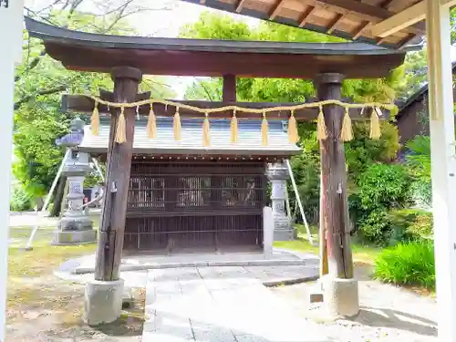 八幡社（栄生八幡社）の鳥居