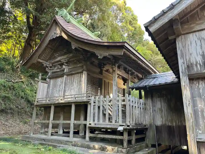 奈古神社の本殿・本堂