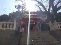 元町厳島神社の鳥居