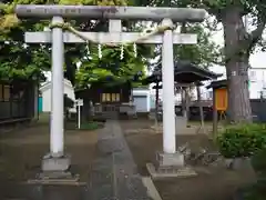 雷神社の鳥居