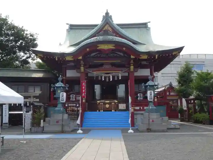 羽田神社の本殿・本堂