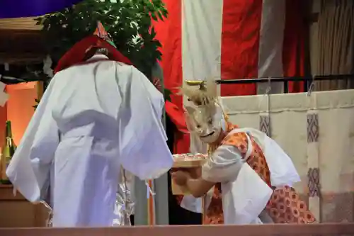 長屋神社の神楽